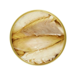 Lata de lomos de lubina en aceite de girasol